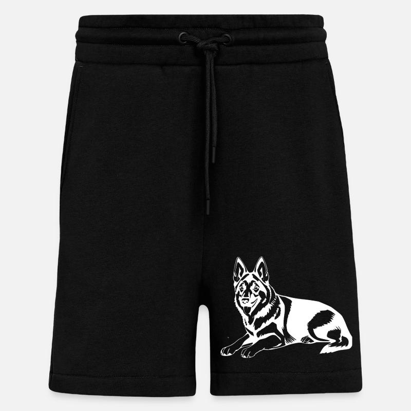 Schäferhund - Shorts - made by SPREAD - SOLID BLACK