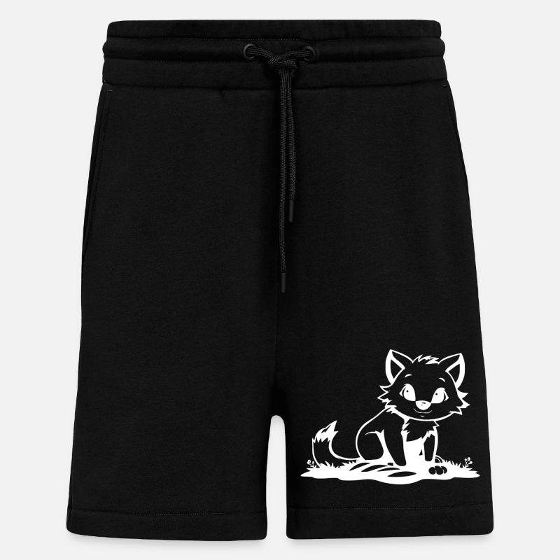 Fuchs - Shorts - made by SPREAD - SOLID BLACK