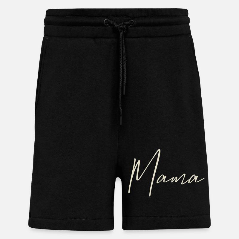 Mama - Shorts - made by SPREAD - SOLID BLACK