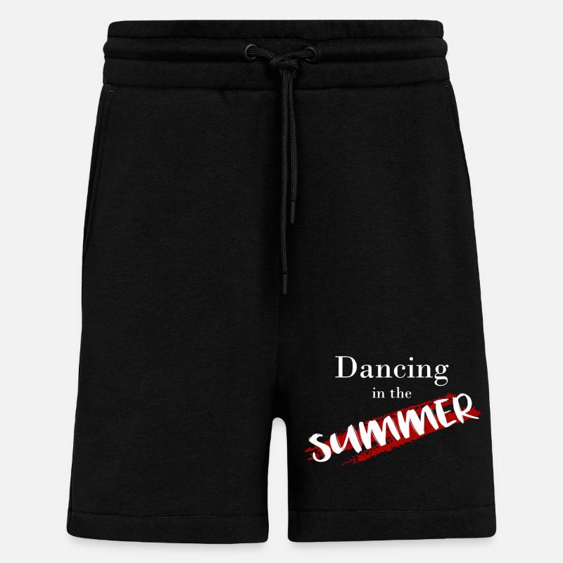 Danse - Short bio décontracté fabriqué en UE - SOLID BLACK