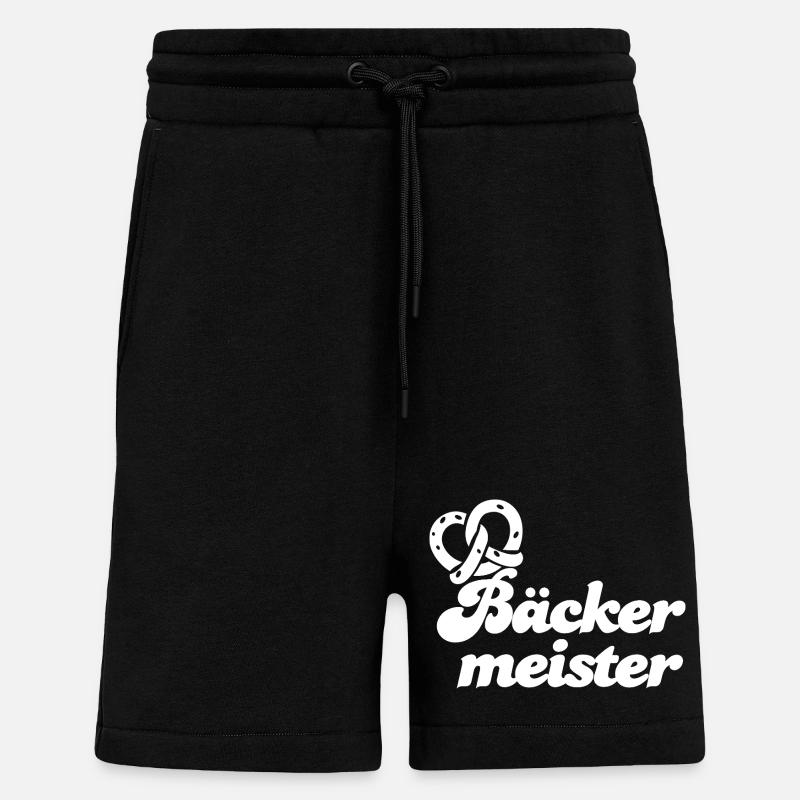 Bäckermeister - Shorts - made by SPREAD - SOLID BLACK