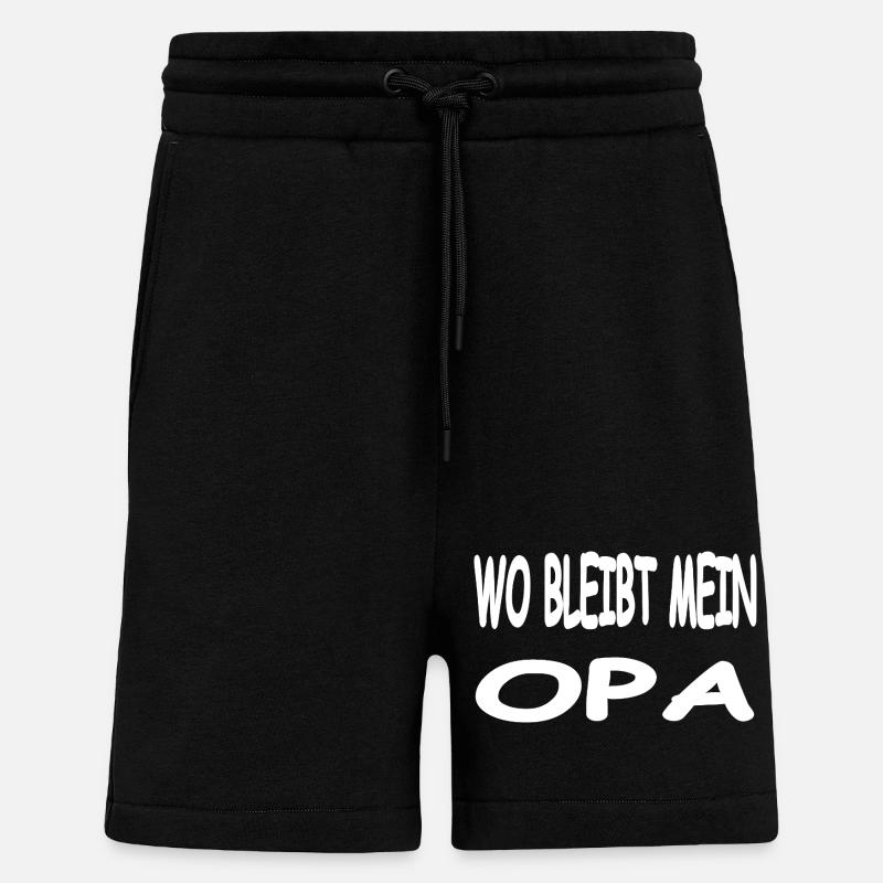 Opa - Shorts - made by SPREAD - SOLID BLACK