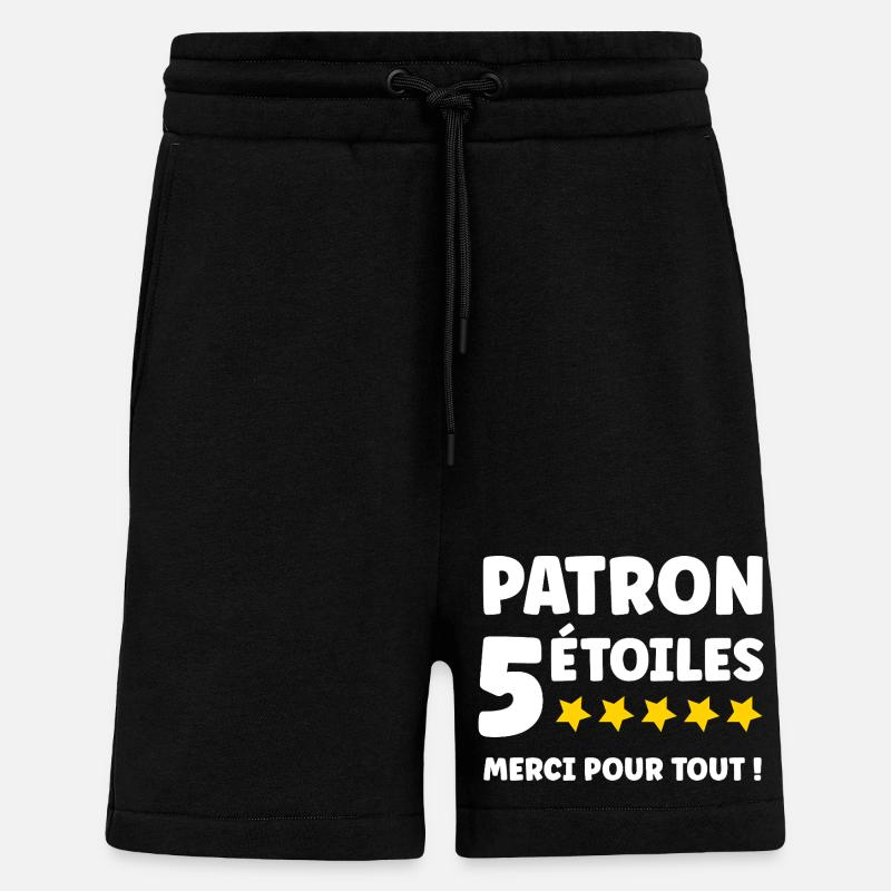 Chef - Shorts - made by SPREAD - SOLID BLACK