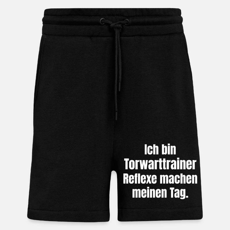 Goalkeeper Coach Reflexe Design - Shorts - made by SPREAD - SOLID BLACK