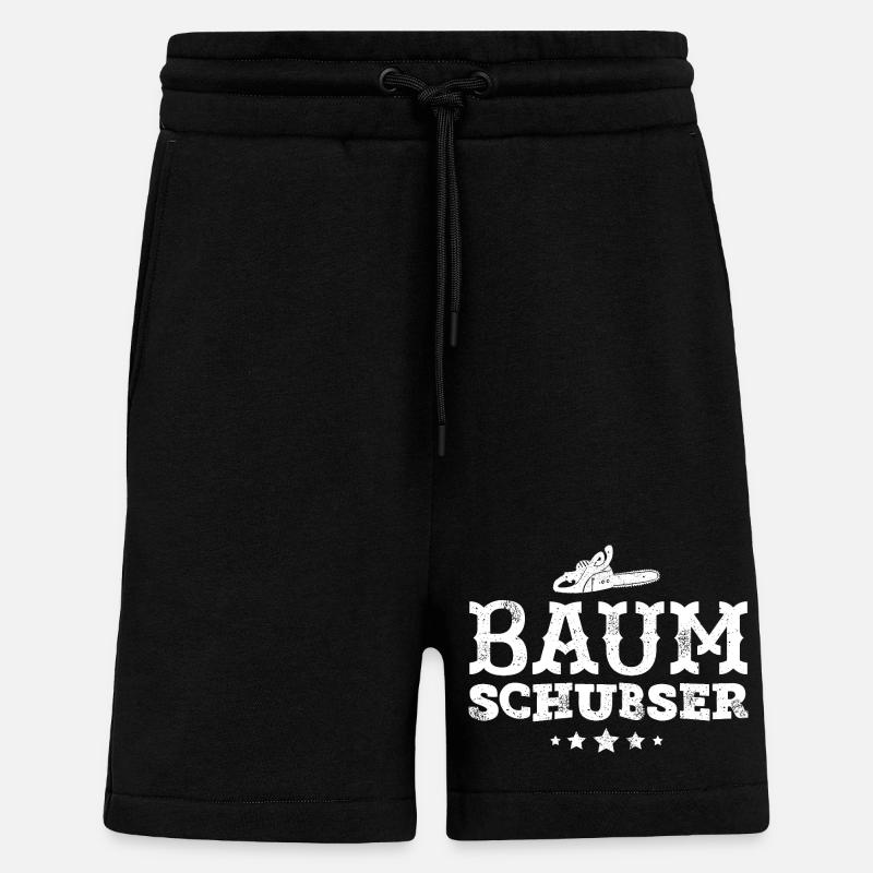 Holzfäller - Shorts - made by SPREAD - SOLID BLACK