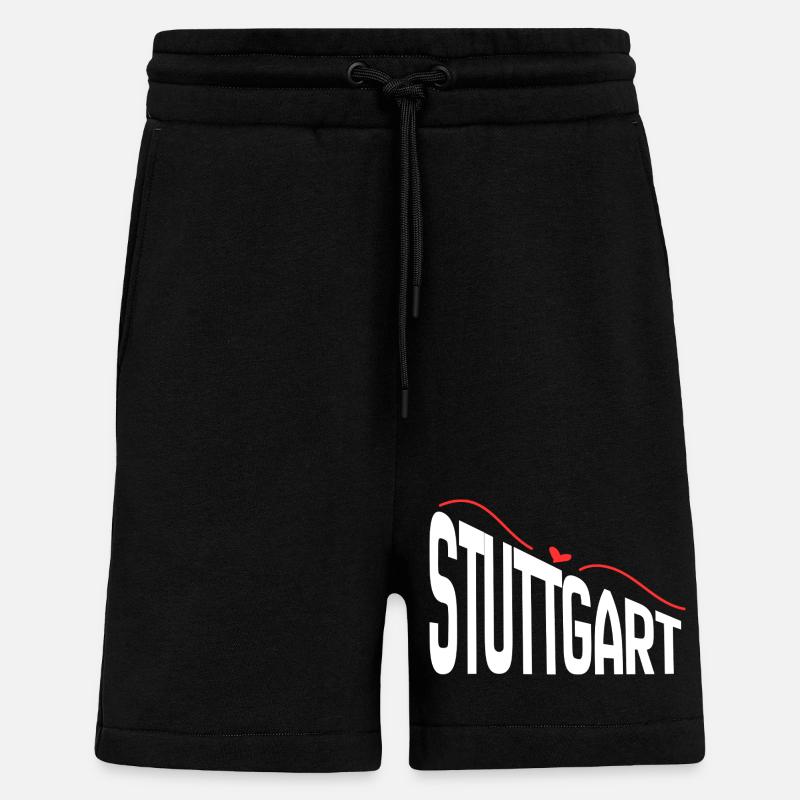 Stuttgart - Shorts - made by SPREAD - SOLID BLACK