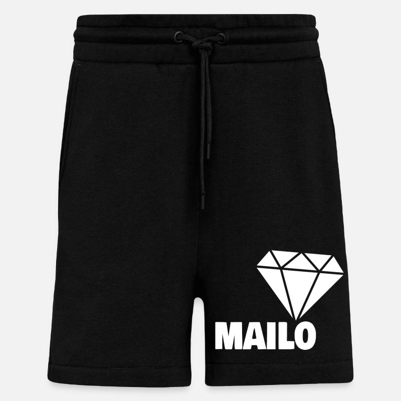 Mailo as a noble - Shorts - made by SPREAD - SOLID BLACK