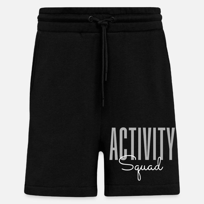 Activity Squad – Spaßgruppen-Teamevent - Shorts - made by SPREAD - SOLID BLACK