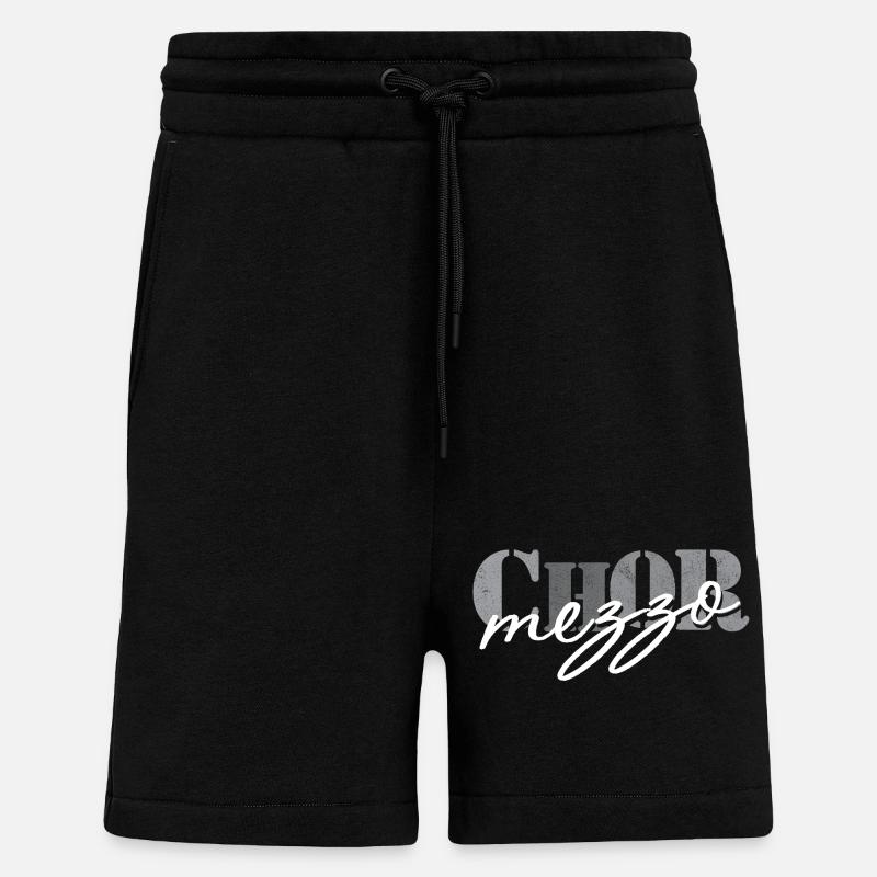 Mezzo-soprano de chœur - Short bio décontracté fabriqué en UE - SOLID BLACK