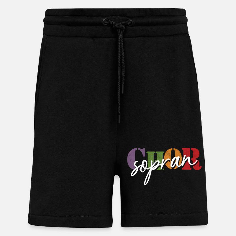 Chor Sopran - Shorts - made by SPREAD - SOLID BLACK