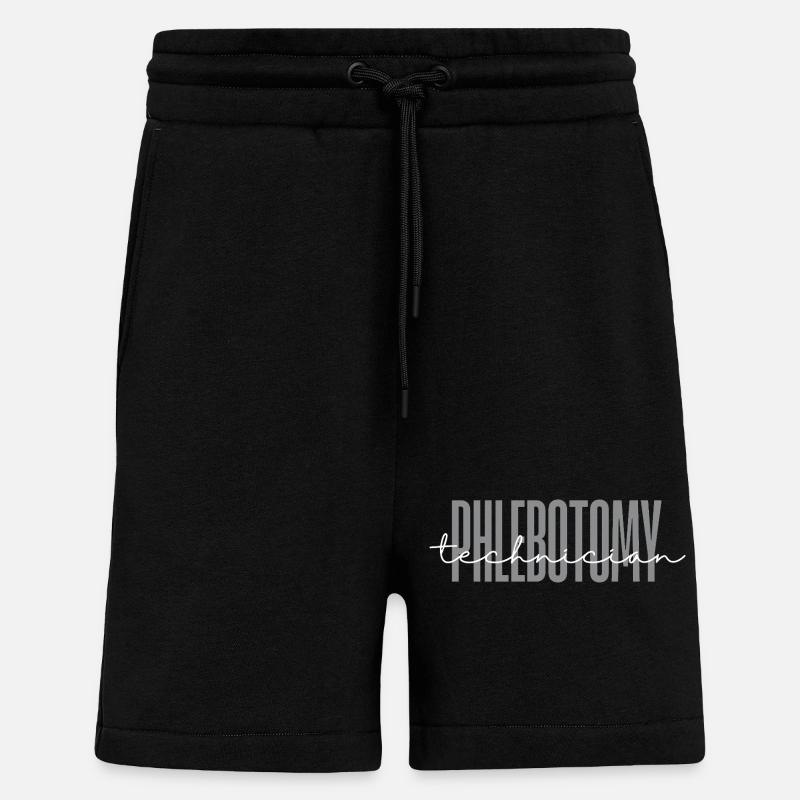 Phlebotomie-Techniker Phlebotomist Labor - Shorts - made by SPREAD - SOLID BLACK