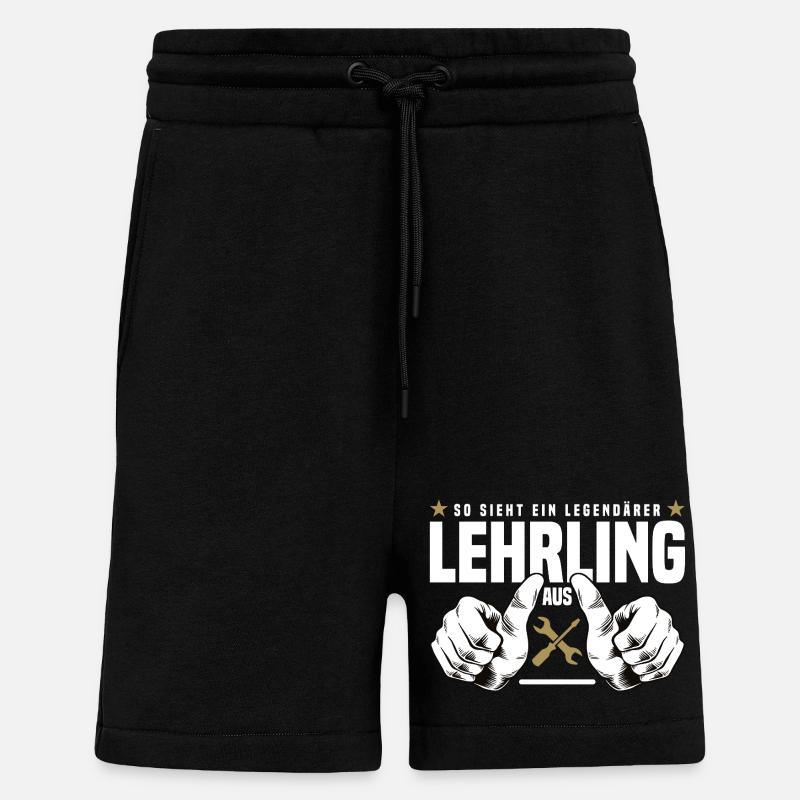 Apprentice - Shorts - made by SPREAD - SOLID BLACK