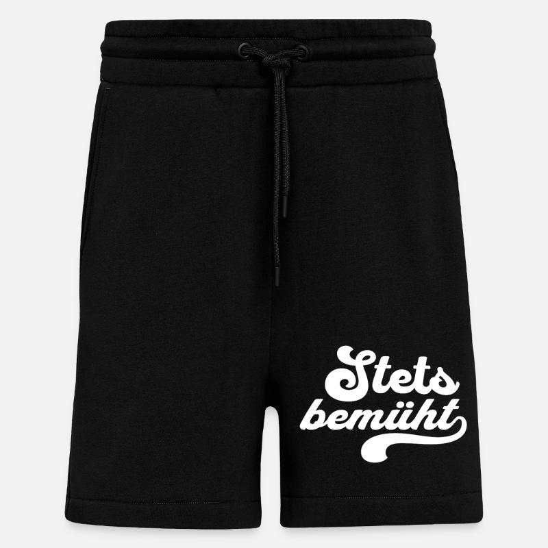 Stets Bemüht - Shorts - made by SPREAD - SOLID BLACK