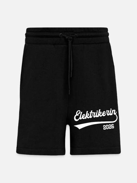 Electrician 2026 Electrician Woman Training Apprenticeship - Shorts - made by SPREAD - SOLID BLACK