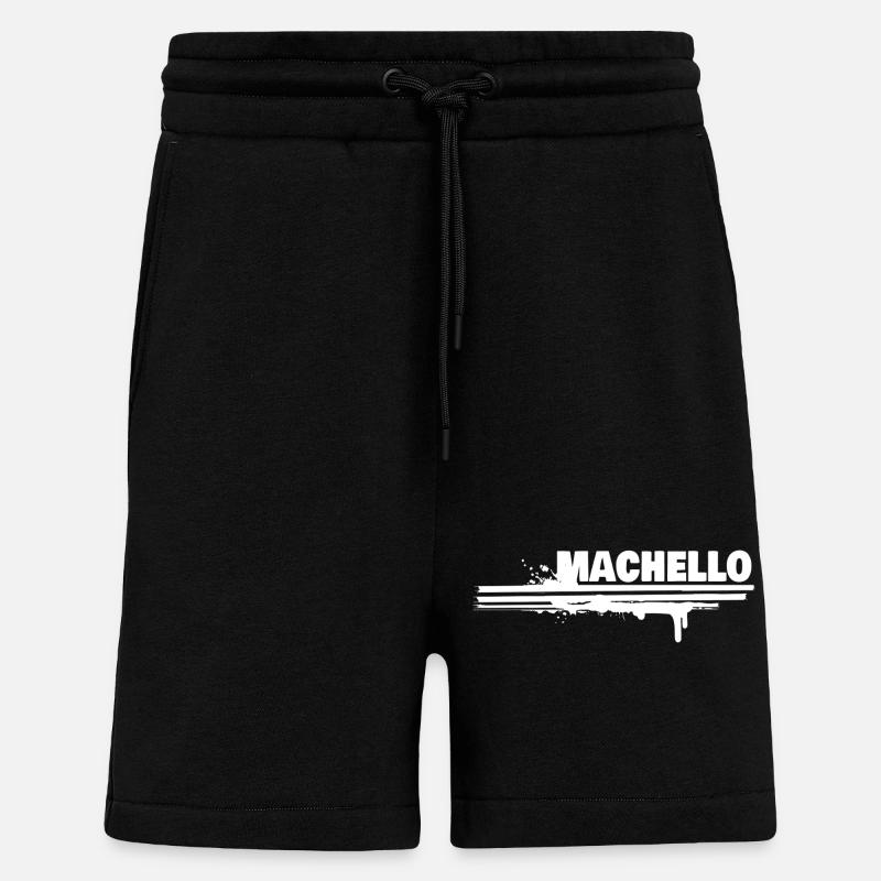 Gift for Machello - Shorts - made by SPREAD - SOLID BLACK