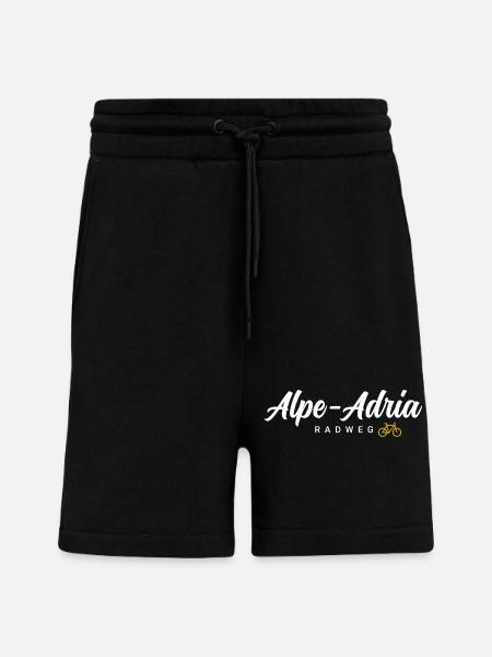 Alpe Adria Cycle Path - Shorts - made by SPREAD - SOLID BLACK