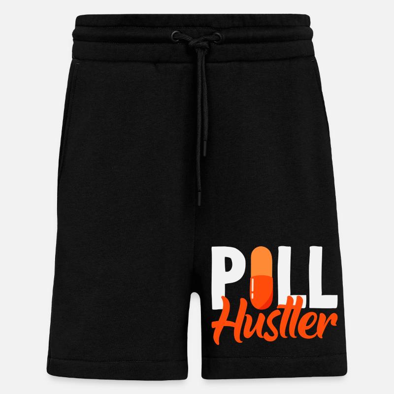 Apotheker Pharmazeutisch-technischer - Shorts - made by SPREAD - SOLID BLACK