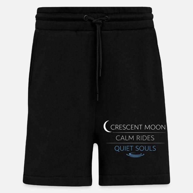 Nachtbootfahren Mit - Shorts - made by SPREAD - SOLID BLACK