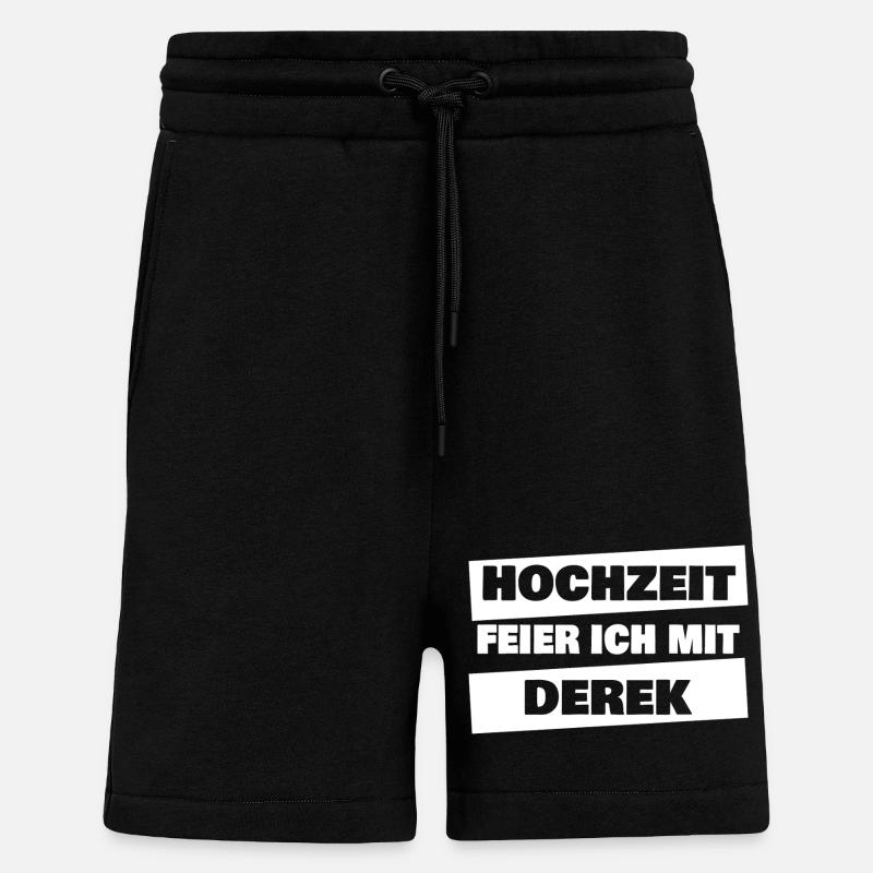 JGA Derek - Shorts - made by SPREAD - SOLID BLACK
