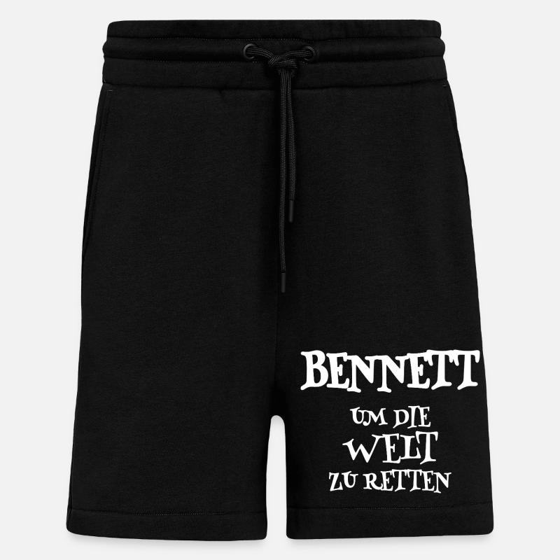 Retter Bennett - Shorts - made by SPREAD - SOLID BLACK