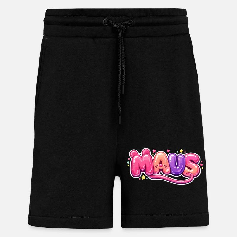 Karnevalsmaus Kostüm Lustig Karneval Köln Geschenk - Shorts - made by SPREAD - SOLID BLACK