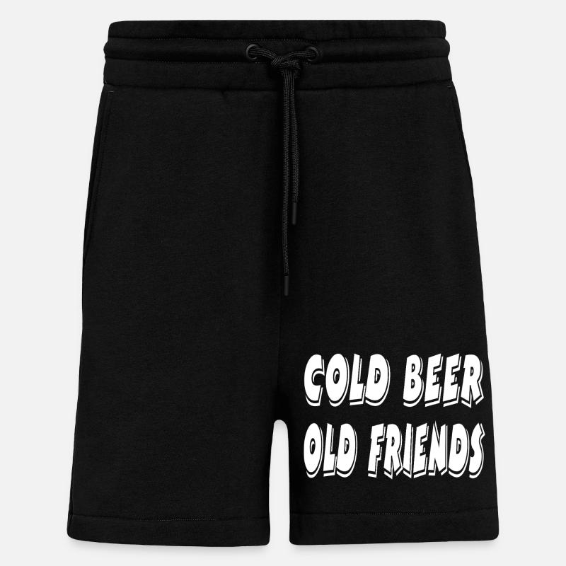 Bier - Shorts - made by SPREAD - SOLID BLACK
