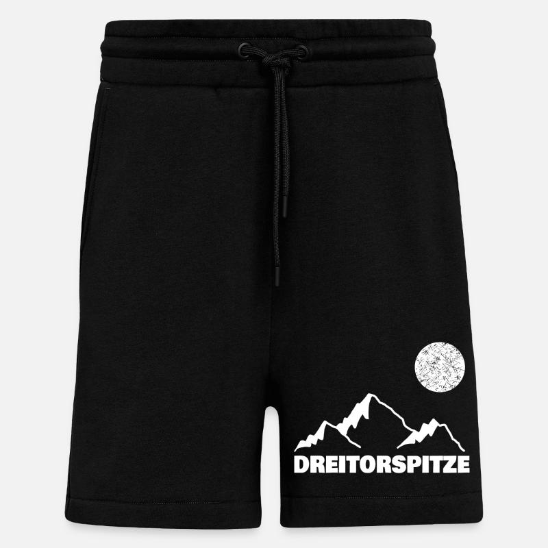 Dreitorspitze - Shorts - made by SPREAD - SOLID BLACK