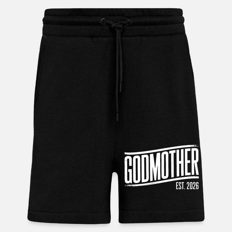 Patentante Est. 2026 - Shorts - made by SPREAD - SOLID BLACK