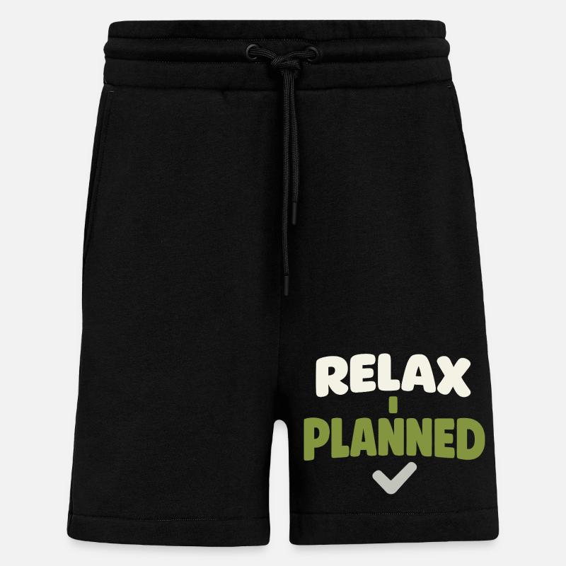 Familienvorsorge Notfallplaner Prepper - Shorts - made by SPREAD - SOLID BLACK