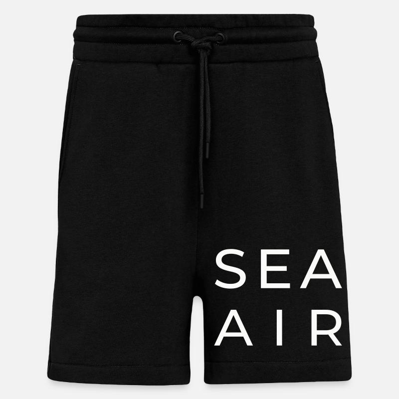 MEERLUFT - Shorts - made by SPREAD - SOLID BLACK