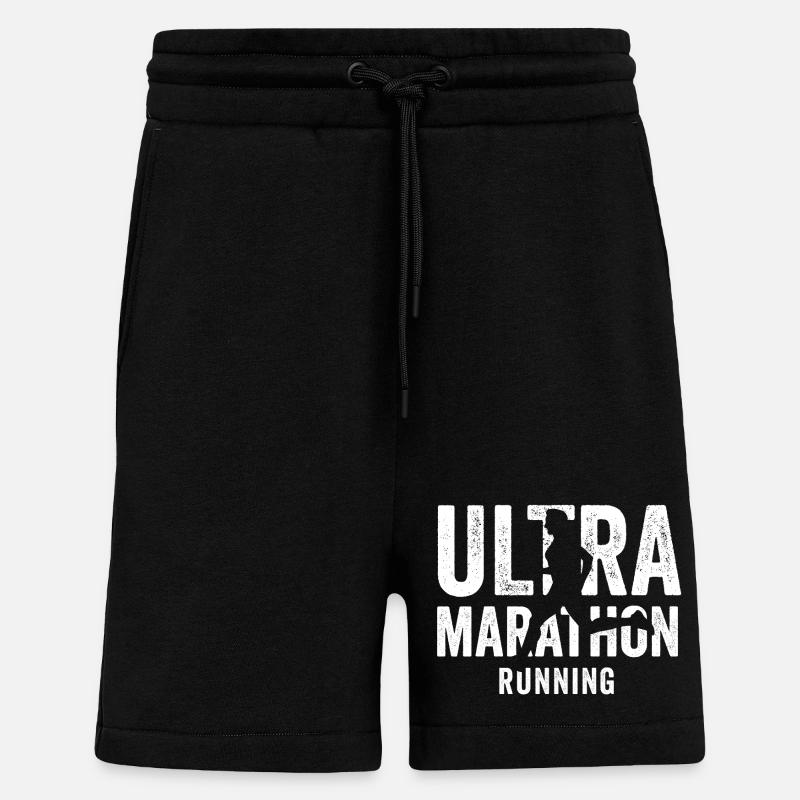 Ultra-Marathon-Lauf - Shorts - made by SPREAD - SOLID BLACK