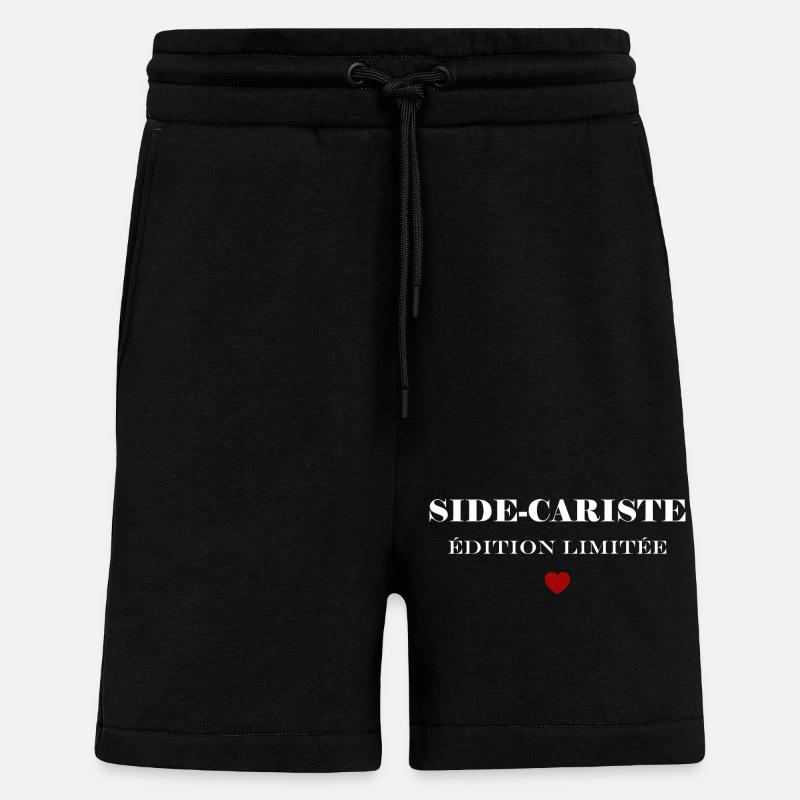 Limited Edition Sidecar Operator - Shorts - made by SPREAD - SOLID BLACK