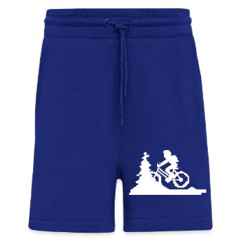 Mountainbike Pixel - Shorts - made by SPREAD - Iconic Blue - Vorne