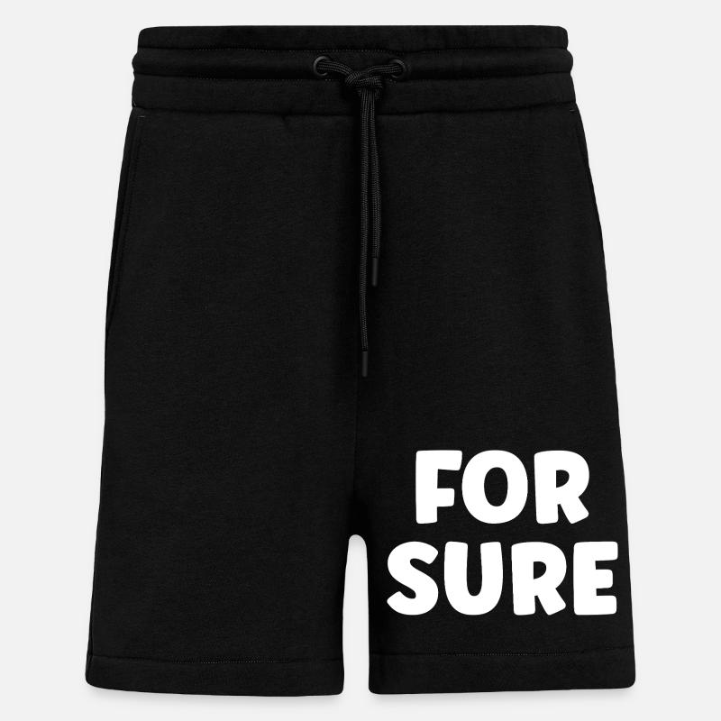 Sicher - Shorts - made by SPREAD - SOLID BLACK