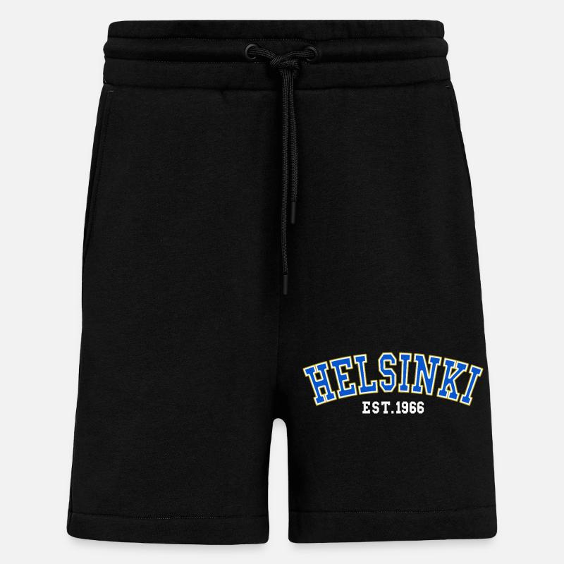 Helsinki gegründet 1966 - Shorts - made by SPREAD - SOLID BLACK