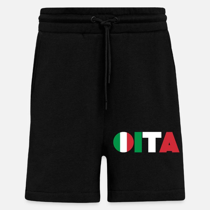 Italien - Shorts - made by SPREAD - SOLID BLACK