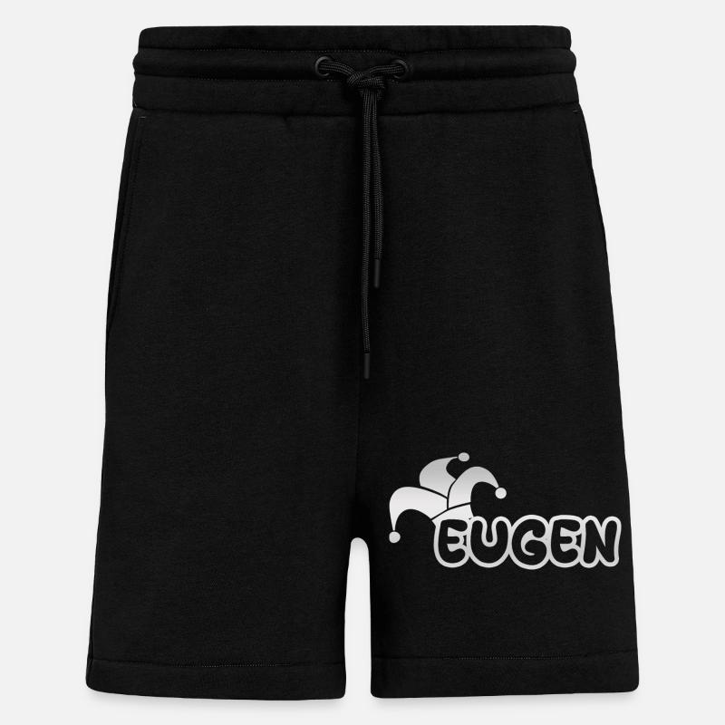 Carnaval Eugen - Short bio décontracté fabriqué en UE - SOLID BLACK