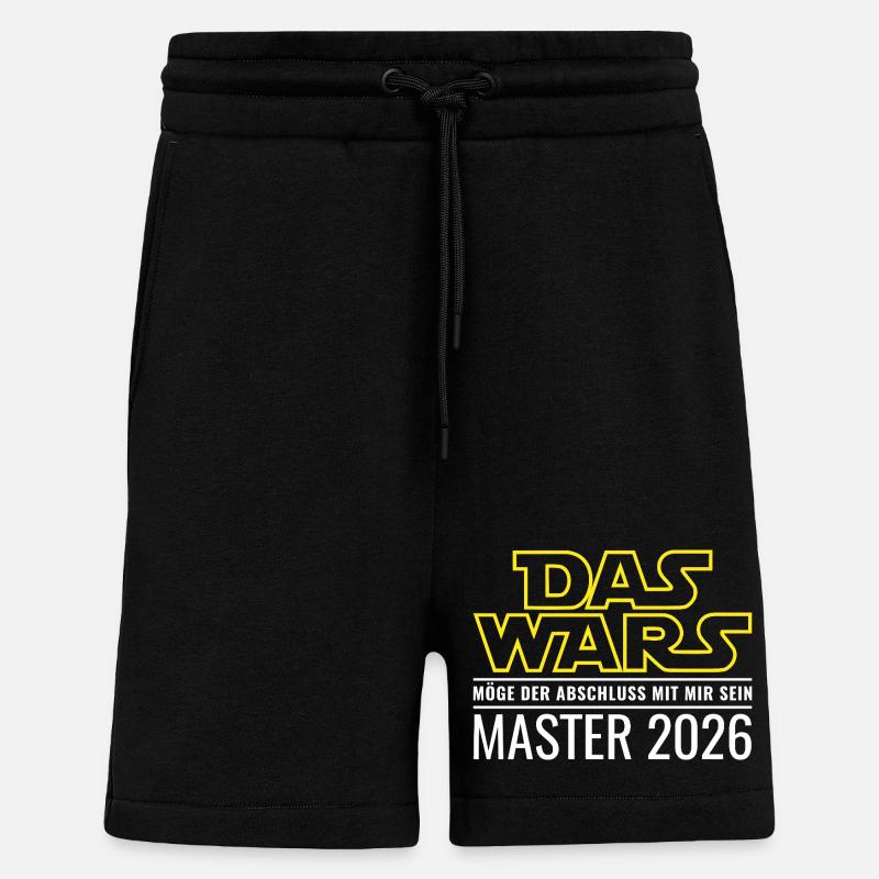 Master 2026 Das wars - Shorts - made by SPREAD - SOLID BLACK