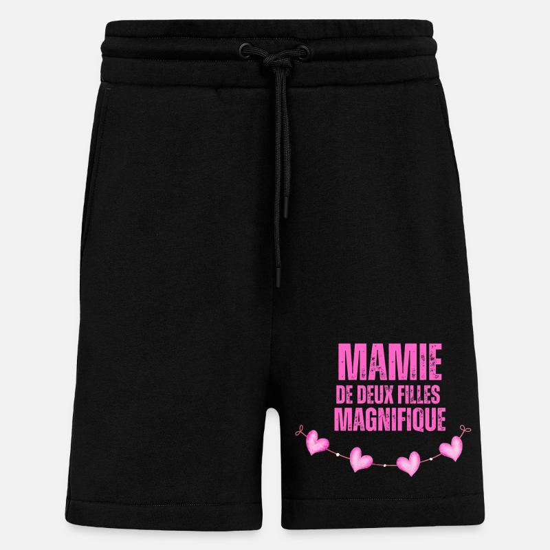 Die wunderschöne Oma beider Mädchen - Shorts - made by SPREAD - SOLID BLACK