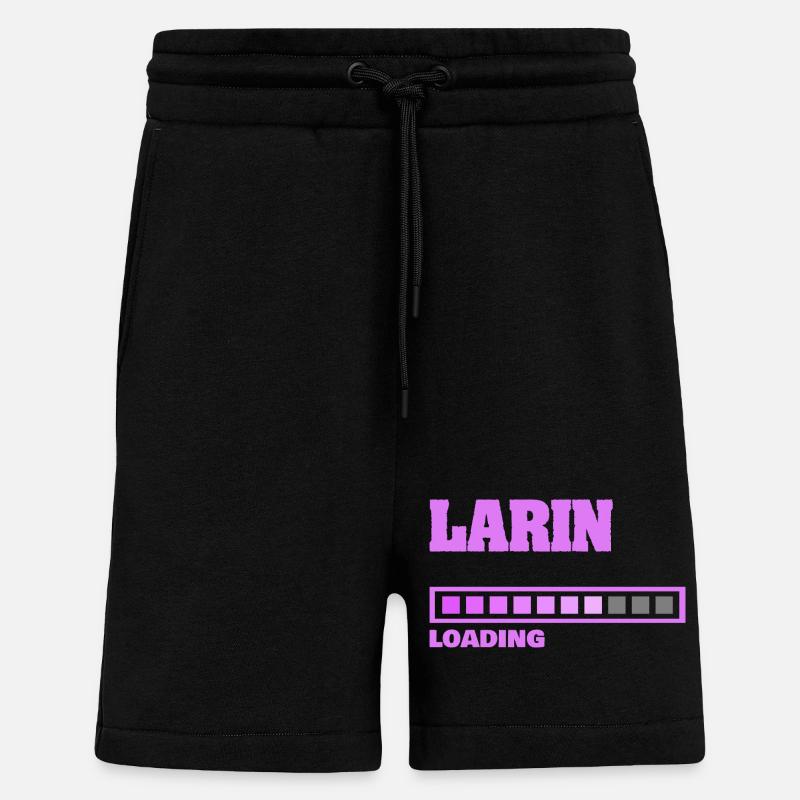 Geburt Larin - Shorts - made by SPREAD - SOLID BLACK