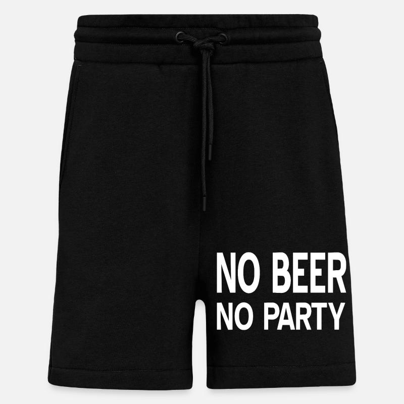 Bier - Shorts - made by SPREAD - SOLID BLACK