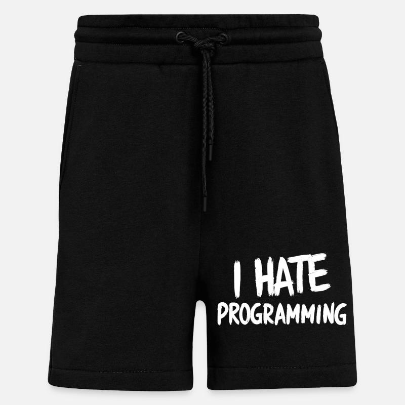 Ich hasse Programmieren, spaßiger PC-CPU-Programmierer - Shorts - made by SPREAD - SOLID BLACK