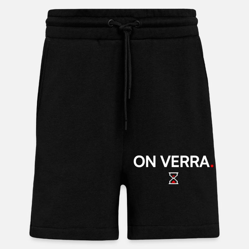 On verra humour attitude moderne - Short bio décontracté fabriqué en UE - SOLID BLACK