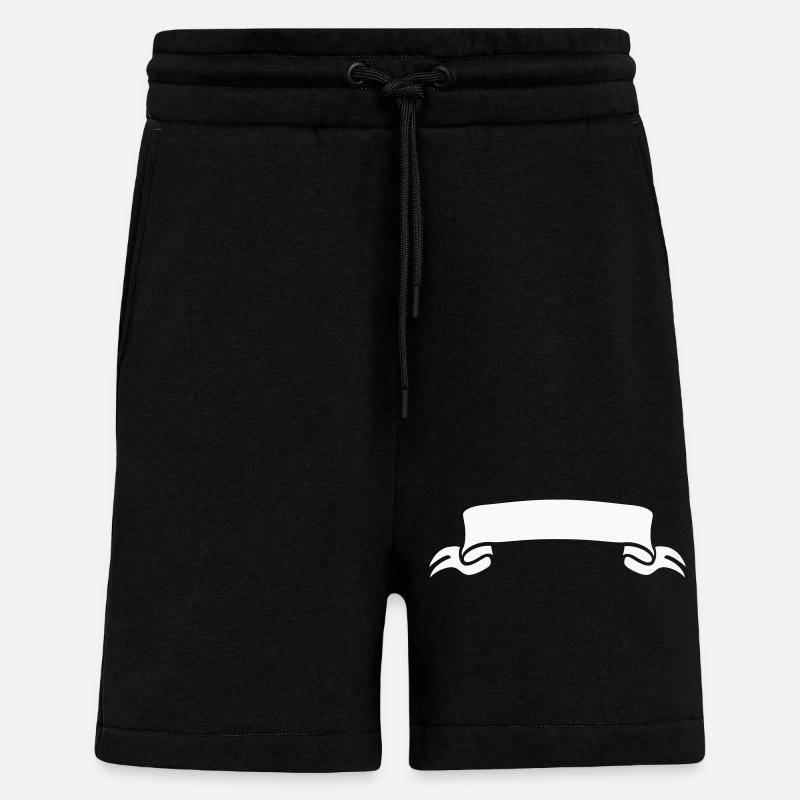 banderole - Shorts - made by SPREAD - SOLID BLACK