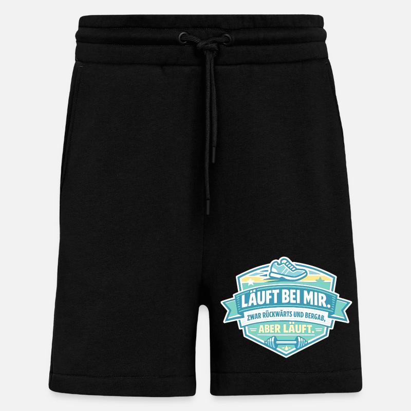 Runs backwards for me - Shorts - made by SPREAD - SOLID BLACK
