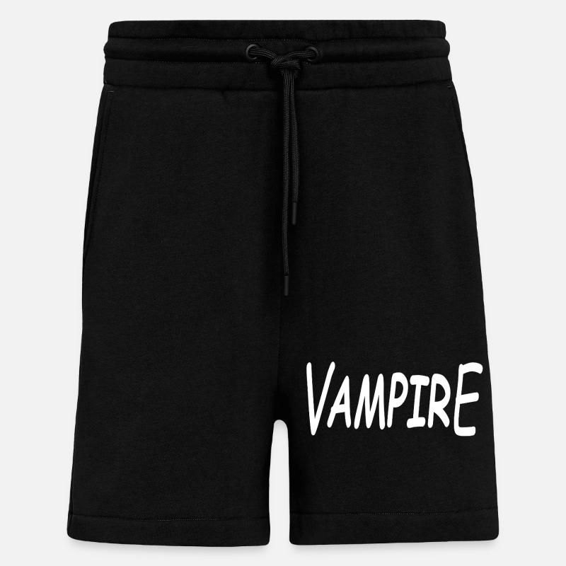 VAMPIRE - Shorts - made by SPREAD - SOLID BLACK