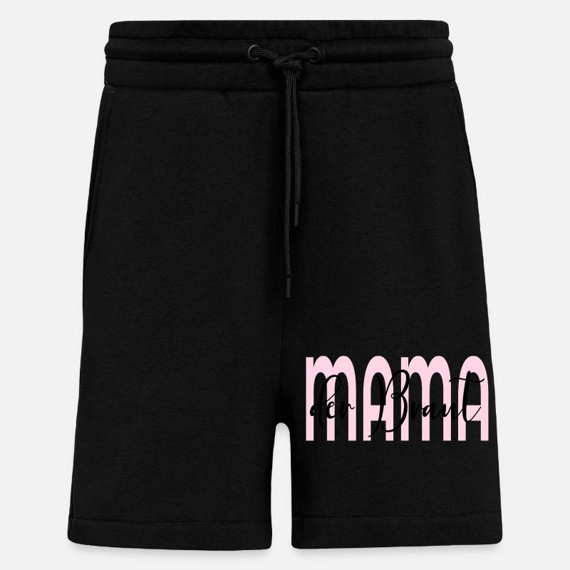 Hochzeit Mama der Braut - Shorts - made by SPREAD - SOLID BLACK