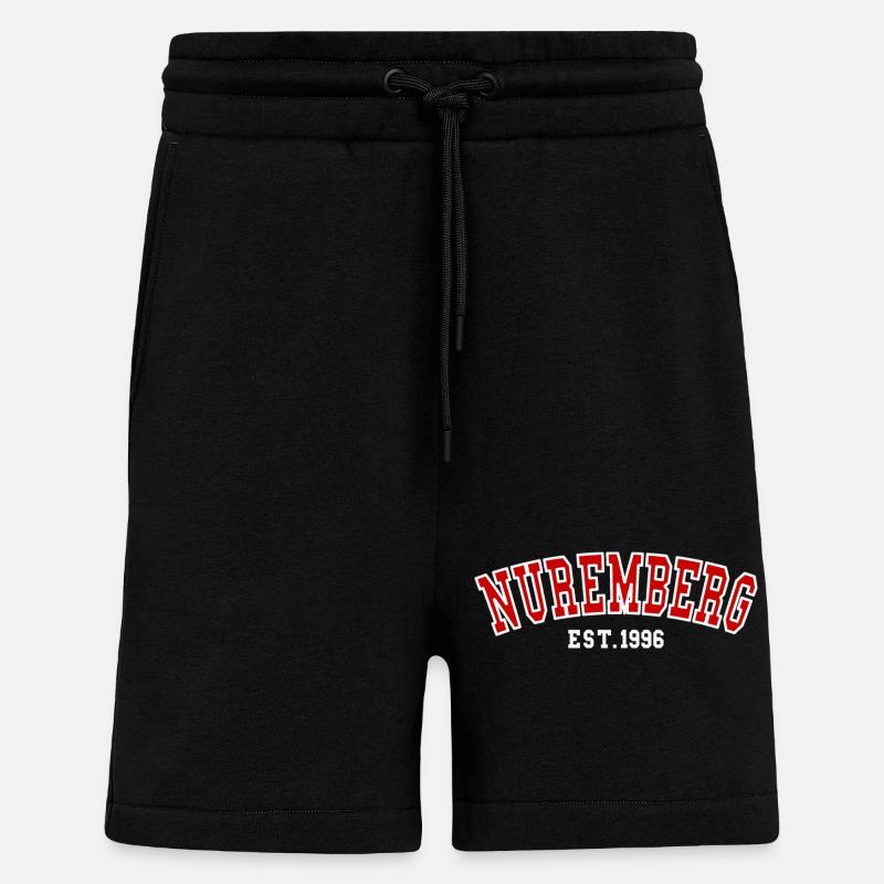 Nuremberg Est. 1996 - Shorts - made by SPREAD - SOLID BLACK