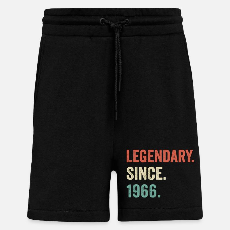 legendär seit 1966 - Shorts - made by SPREAD - SOLID BLACK