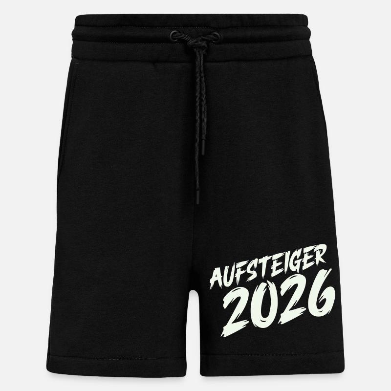 Rising Star 2026 Design - Shorts - made by SPREAD - SOLID BLACK